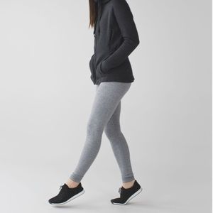 Lululemon Wunder Under Pant Heathered Slate Size 4